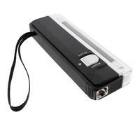 HOMOBABE Portable Bill Detector Currency Detector 6.29x2.16x0.98in Lightweight Pp Material Built-in Flashlight High Accuracy Bill Detection for Low Light Environment Anytime Anywhere