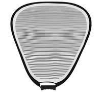 HOMOBABE Portable Foldable Triangular Dent Reflector Board 80cm with Polyester Taffeta Material and Striped Design for Car Door Repair and Photography