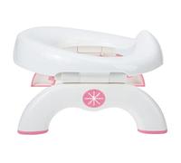 HOMOBABE Portable Folding Toilet Lightweight Sturdy Design for Travel Camping Compact Potty Seat for Car Journeys Outdoor Adventures Easy to Carry Use