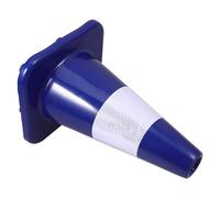 HOMOBABE Portable Orange Traffic Safety Cone with Pvc Base and Reflective Collar for Maximum Visibility, for Roadwork and Parking Lots, Sturdy Construction Cone for Effective Traffic