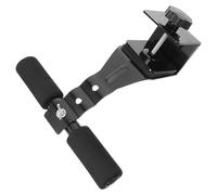 HOMOBABE Portable Sit-up Bar Abdominal Curl Assist with Suction Cups, Lightweight Iron and Foam Material for Easy Use, Home Exercise Equipment for Core Strength Training