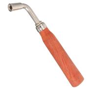 HOMOBABE Professional Dulcimer Tuning Wrench Spanner Tool for Adjusting Dulcimer Tones, Made of Wood and Metal, Easy to Carry Instrument Accessory for Folk and World Music