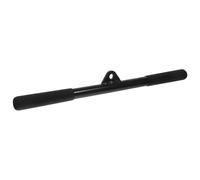 HOMOBABE Pull down Bar for Home Gym, Steel and Pvc Multi Gym Cable Attachment, Comfortable to Hold Strength Training Handle for Back and Chest Muscles, for Straight Arm Pull Downs
