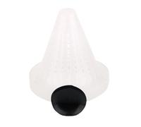 HOMOBABE Red Worm Feeder Cone Plastic Fish Food Funnel with Suction Cup Aquarium to Protect Live Food and Solve Trouble Eating Random Color for Fish and Red Worms in Aquarium Tank