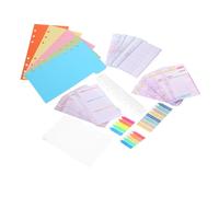 HOMOBABE Replaceable Planner Paper Loose Leaf Inserts Lined for Daily Notes Diaries Office and Travel Use Professional Refill Kit
