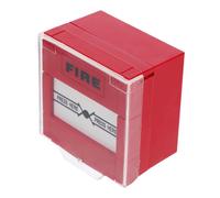 HOMOBABE Reusable Fire Emergency Call Point with Easy Installation Manual Reset Button for Elderly Weather Resistant and Reliable Alarm Device