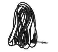 HOMOBABE Right Angle Male Audio Cable for Mixer Piano Amplifier Replacement Cord for Electronic Keyboard Easy Connect and Disconnect Multi-device Compatible Black