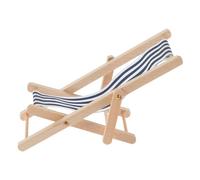 HOMOBABE Scale Beach Recliner for Coastal Decor and Imaginative Play