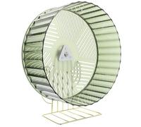 HOMOBABE Silent Chinchilla and Hamster Wheel with Stable Base, Designed for Small Pets Such As Mice and Hedgehogs for Daily Exercise