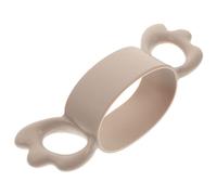 HOMOBABE Silicone Bottle Handle Ergonomic Grip for Feeding Non Slip Design Compatible with Standard Bottles Soft and Comfortable for Little Hands