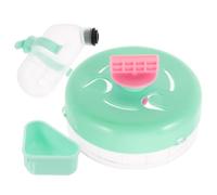 HOMOBABE Small Pet Running Wheel Food Container Water Bottle Hamster Cage Accessories Pet Care Essentials Hamster Supplies Guinea Pig Accessories Ferret Cage Water Dispenser Animal Bottle