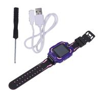 HOMOBABE Smart Watch Silicone Ipx7 Waterproof 1.44 Inch Purple
