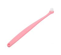 HOMOBABE Soft Bristle PET Toothbrush for Dogs and Cats Single-Head Oral Cleaning Brush for Effective PET Oral Hygiene Handheld Dog Toothbrush Ergonomic Grip