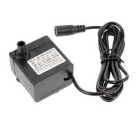 HOMOBABE Solar Booster Pump Brushless Dc Water Pump 5w Plastic Compact Design Easy to Install Navy Colour for Computer Water Cooling System