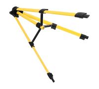 HOMOBABE Spirit Level Tripod 1.2m with Gauge Holder and Level Vial, Gradienter Support Stand for Surveying Equipment, Yellow Complete Tripod for Precision Measurement