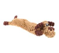HOMOBABE Squeaky Dog Toy for Puppies Interactive Plush Chew Toy Soft Stuffed Animal Design for Play Keeps Dogs Active Engaged Alleviates Boredom Loneliness