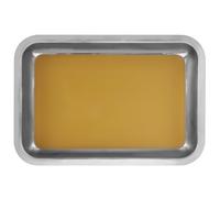 HOMOBABE Stainless Steel Dissection Tray Dissection Plate Polished Surface Safe Yellow Anatomy Classroom Lab Use