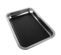 HOMOBABE Stainless Steel Dissection Tray Lab Anatomy Pan for Biology Education Easy to Clean Specimen Pinning Tool Versatile Lab Equipment for Experiments