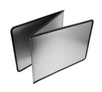 HOMOBABE Stove Setup Steel Kitchen Guard Splatter Stainless Foldable with Nonstick and Easy Oil Splash Protector for Heat Insulation Screen for Safe Frying and Grilling Cooking