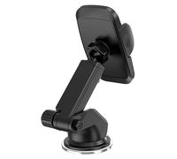 HOMOBABE Suction Cup Phone Holder for Car Dashboard Mount Phone Bracket for Windshield Center Console Durable Design with Rotatable Function Compatible with All Smartphones