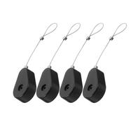 HOMOBABE Telescopic Anti-Lost Cable Lock with Automatic Wire Reel and Wire Holders for Remote Control and Hardware Security