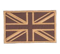 HOMOBABE Union Jack Embroidery Patch, Washable Cloth Badge for Jackets Hats and Bags, Easy Sew on Iron, British Flag Fabric Sticker for Personalised Clothing