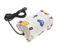 HOMOBABE USB Portable Warmer Bag for Breastmilk Travel Bottle Warmer for Newborns Insulation Design Compatible Power Banks and USB Ports Go Parents