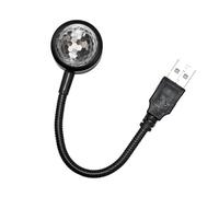 HOMOBABE USB Voice Control Projection Light 9 Lighting Modes Car Ceiling Star Lights Black Pvc Material High-transparency Ball Lens Non-destructive Installation Special Design Fine