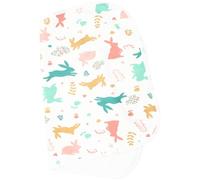 HOMOBABE Waterproof Diaper Changing Pad 50x70cm Washable Cotton Urinal Mat Breathable Accessory Cute Cartoon Design for Bed and Travel