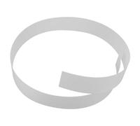 HOMOBABE White Acrylic LED Light Strip Diffuser Panel with Soft Lighting Effect and Comfortable Diffused Light, Semitransparent Strip Design for Home and Indoor Use