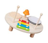 HOMOBABE Xylophone Set Fun Percussion Instrument for Early Education Portable Musical Drum Kit for Boys Enhances Music Perception Coordination for Parties and Imaginative