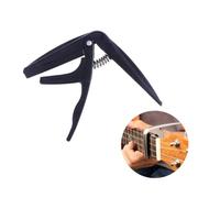 HOMOBABE Zinc Alloy Ukulele Capo Professional Acoustic Capo for Quick Tuning with Padding No Fret Buzz for Home Music Practice