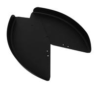HOMOCONO 1 Pair Plastic Side Guard for Wheelchair, Sturdy Abs Material with Comprehensive Protection, Wind-Proof Board for Wheelchair Side, Suitable for Mobility Aid Use