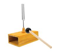 HOMOCONO 1 Set Acoustic Resonance Box with Hertz Frequency Fork for Physics Education and Classroom Experiments for Science Learning and Enhanced Sound Clarity