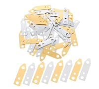 HOMOCONO 1 Set DIY Fruit Battery Science Kit Copper Zinc Electrode Strips for Hands Electricity Projects Interactive Family Fun Educational Experiment