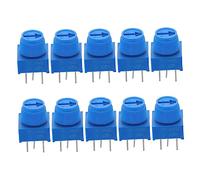 HOMOCONO 10 Pcs 10k Adjustable Trimmer Potentiometer Resistors with 3 Pins Precision Through Hole Variable Resistors for Electronics Projects