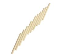 HOMOCONO 10 Pcs Set Spruce Violin Soundpost Adjustable Loudness and Wear-resistant Features 6mm Diameter Violin Parts for Concert and Repair Accessories