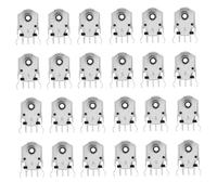 HOMOCONO 100pcs Metal Mouse Scroll Coders Replacement Parts with Precise Control Enhancement and Smooth Scrolling for Office Tasks and DIY Upgrades