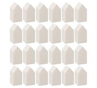 HOMOCONO 100pcs Mini Powder Puff for Makeup Application, Soft Synthetic Latex Material, Convenient and Elegant Design, for Foundation and Setting Powder Use