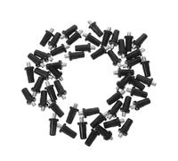 HOMOCONO 100pcs Spring Loaded Shelf Pins Bulk Pack Retractable Furniture Pivot Support Hardware for Cabinet Doors and Shelf Partitions Spring Loaded Furniture Pins for Wardrobe and Cupboard
