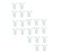 HOMOCONO 100pcs White Abs Nail Color Display Rings for Professional Nail Art Sample Display and Time Saving for Home Use and Salon Manicure Organiser