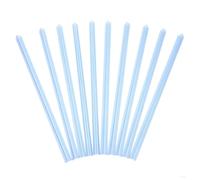 HOMOCONO 10pcs Blue Abs Pull Rod Clips for School and Presentations, Plastic Slide Binders to Hold Pages Securely and Add or Remove Pages Easily