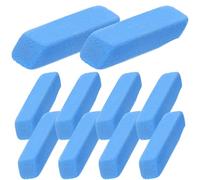 HOMOCONO 10pcs Blue Guitar String Cleaner Eraser for Removing Rust and Polishing Guitar Strings and Pipa Practical Tool for Cleaning and Fret Polishing