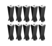 HOMOCONO 10pcs Car Vent Clips for Air Fresheners Diffusers Metal Clips with Concave Design Easy Fit for Ac Vents for DIY Auto Accessories