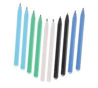 HOMOCONO 10pcs Fine Tip Stylus Pens for Lcd Writing Tablet, Touch Screen Tablet Pencils Comfortable Grip for Drawing and Note Taking, Multi-color Set for Digital Writing and Painting