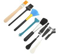 HOMOCONO 10Pcs Keyboard Cleaning Brushes Portable Soft Bristle Kit for Laptops, Phones and Electronic Device Dust Removal