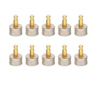 HOMOCONO 10pcs Pet Nail Grinding Head Replacement for Electric Nail Trimmer, White Corundum Sand and Metal Material, Quick and Safe Trimming for Dogs and Pets Claw Care