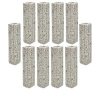 HOMOCONO 10pcs Reusable Aquarium Filter Media Mineral Blocks for Fish Tank Water Cleaning Simple Structure, Efficient Filtration for Cleaner Water in Fish Tanks and Ponds