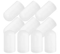 HOMOCONO 10pcs White Silicone Drumstick Tips Caps for Musical Instrument Accessories, Lightweight and Sturdy Drumstick Practice Tips to Improve Rhythm and Timing, for Practicing at Home
