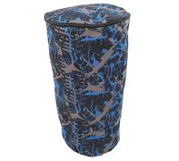 HOMOCONO 12 Inch Djembe Drum Bag Waterproof Oxford Cloth Music Instrument Storage Case with Shoulder Strap for Outdoor Drumming Sessions Camouflage Blue Random Color